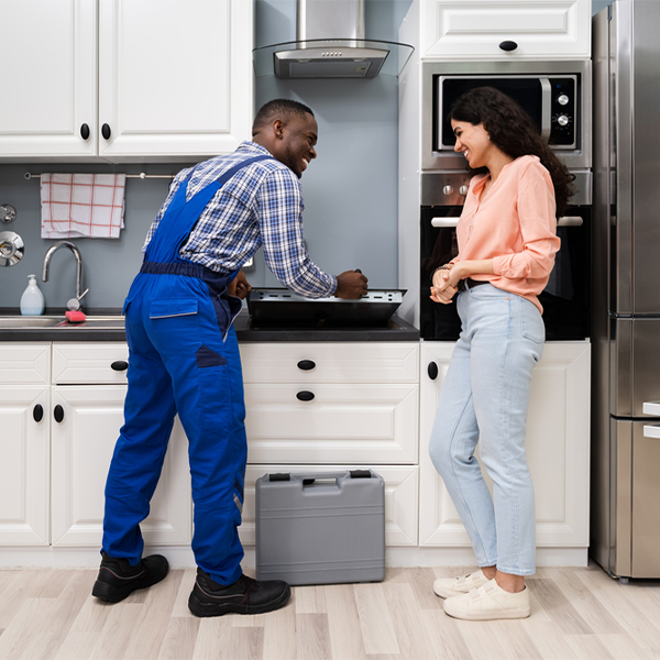 can you provide an estimate for cooktop repair before beginning any work in Bethel Springs